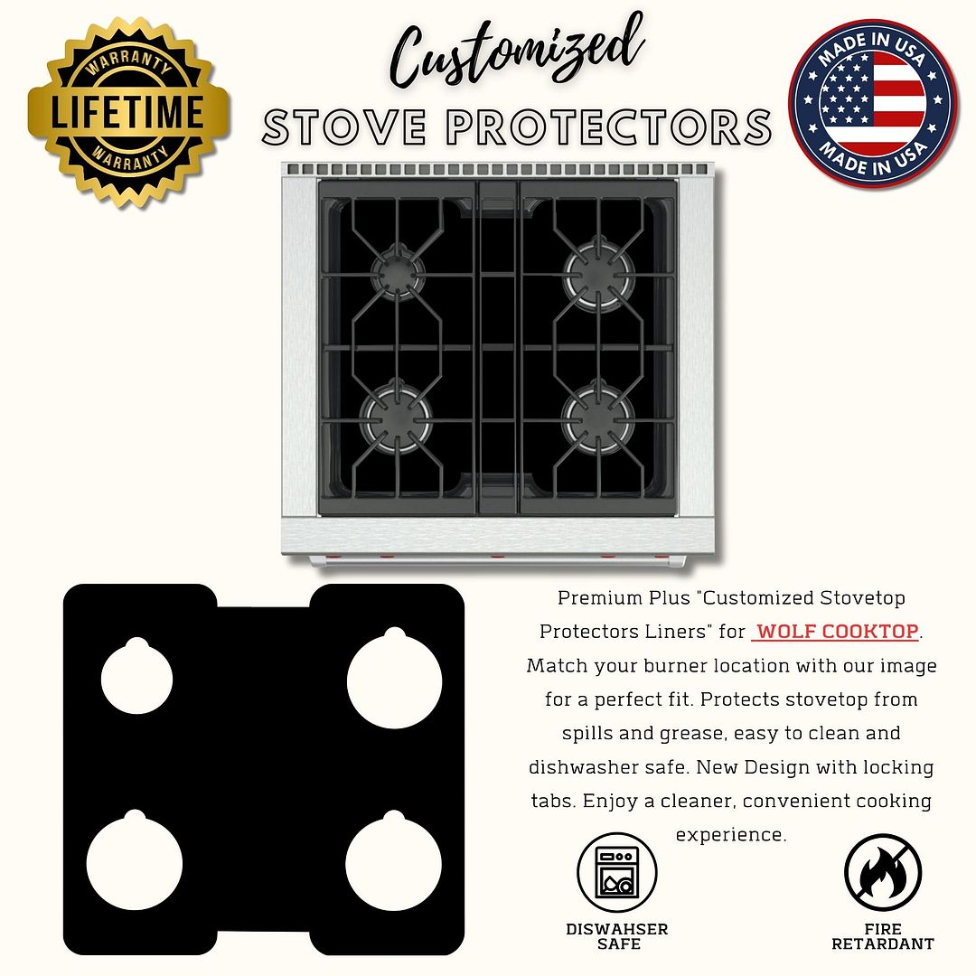 Wolf Wolf gas stove protector liner