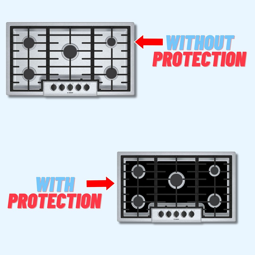 Bosch gas stove protector liner for NGM5664UC