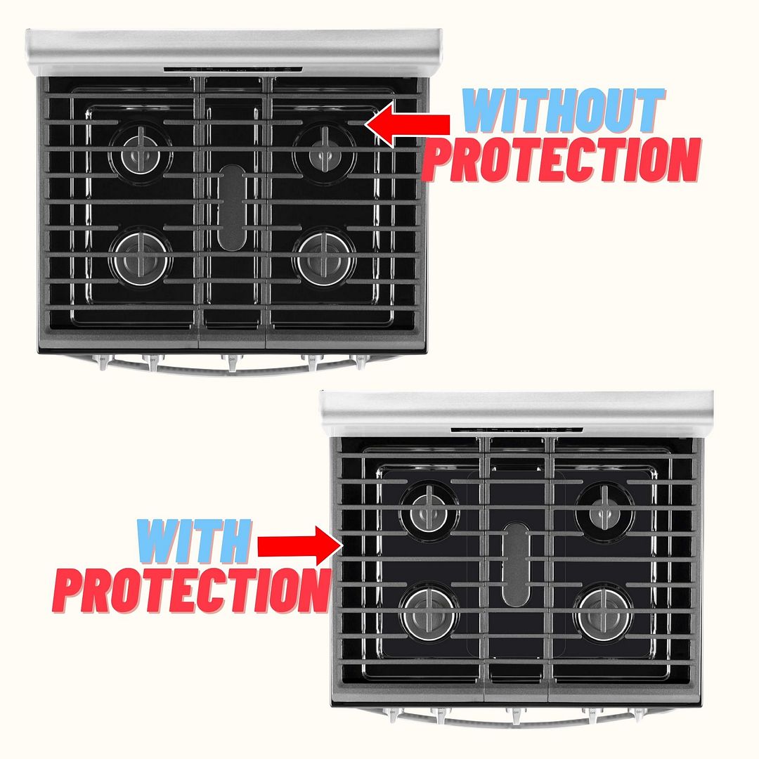 KitchenAid gas stove protector liners by Premium Plus