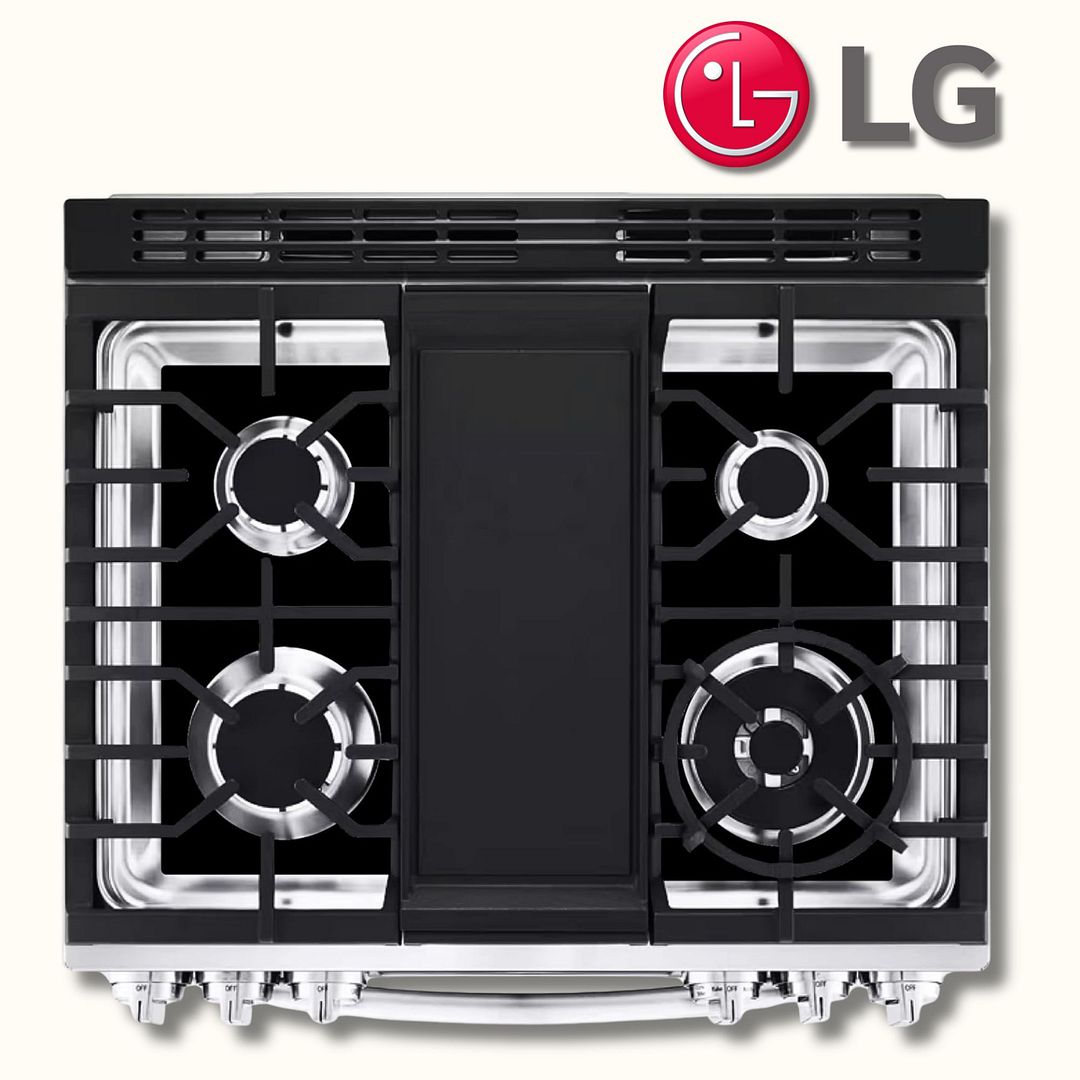 LG LSGL6337D00 gas stove protector liner cooktop cover