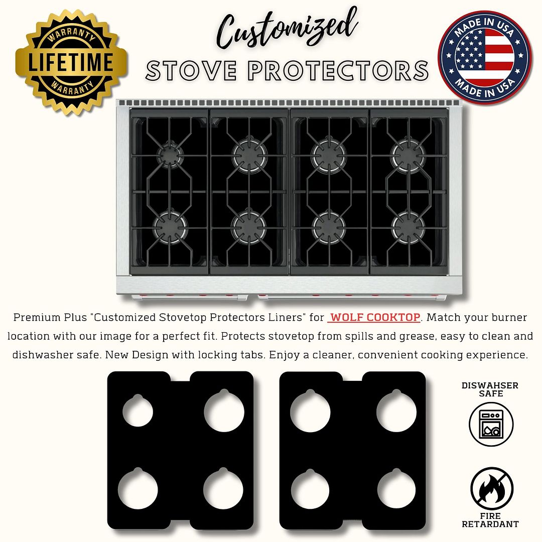 Wolf Wolf gas stove protector liner