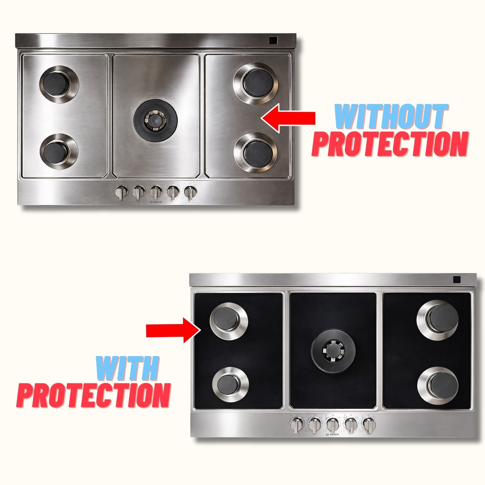 Bosch gas stove protector liner for NGM3650UC