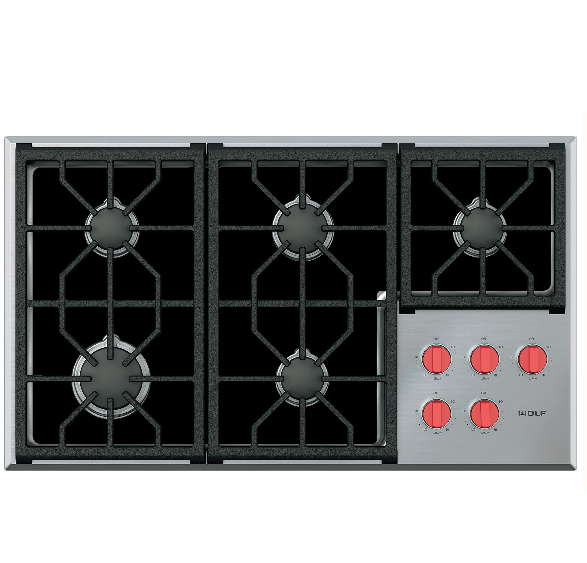 WOLF Protector Liners - Stove Top Protector for WOLF Gas Range and Cooktops- Customized - Easy Cleaning Stove Liners (FREE SHIPPING)