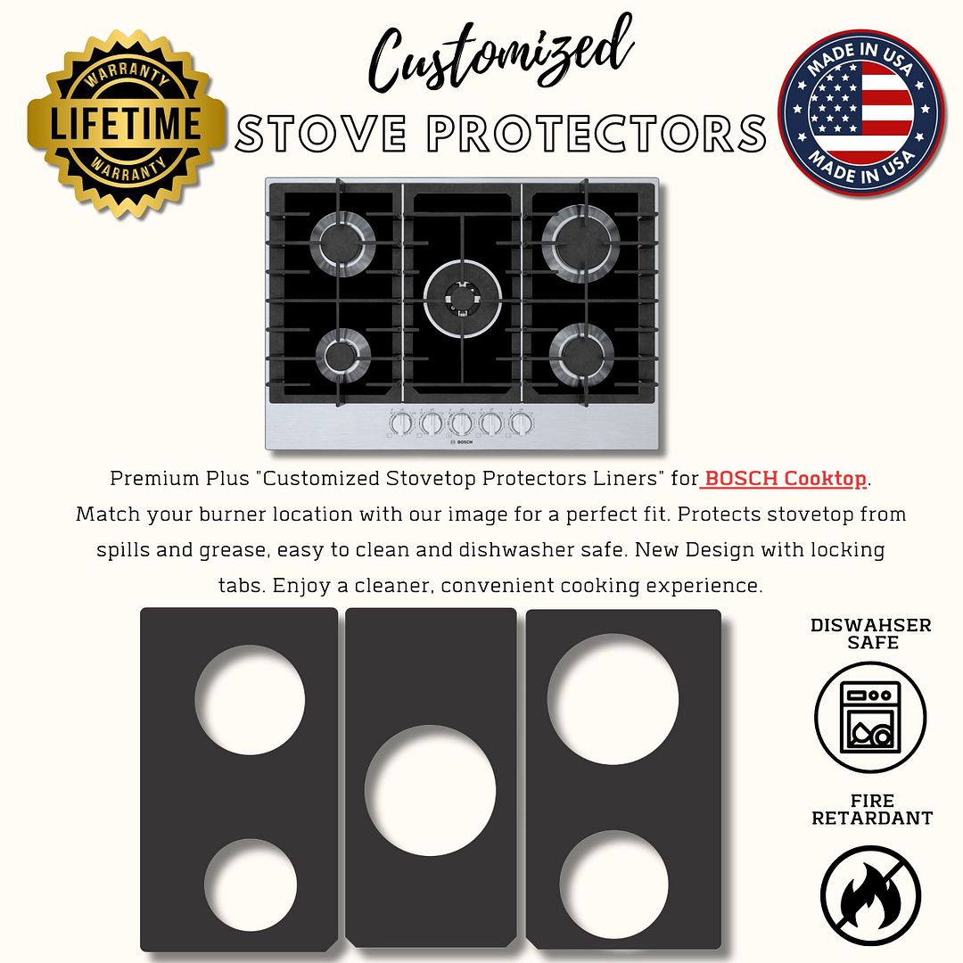 Bosch gas stove protector liner for NGM8057UC