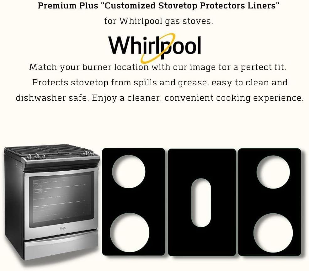 KitchenAid gas stove protector liners by Premium Plus