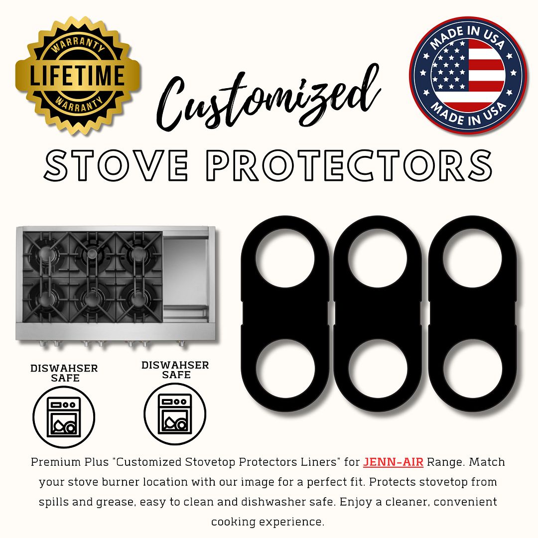 JennAir JGRP548HL01 gas stove protector liner cooktop cover