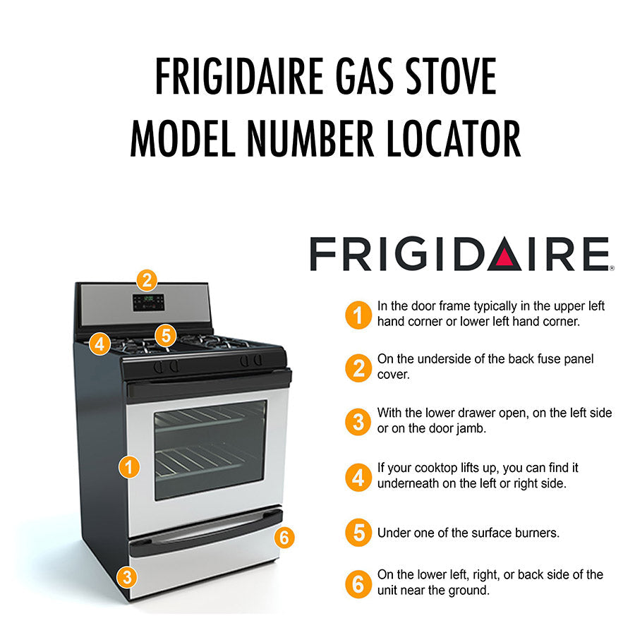 Frigidaire Stove Protector Liners - Stove Top Protector for Frigidaire Gas ranges - Customized - Easy Cleaning Stove Liners (FREE SHIPPING)