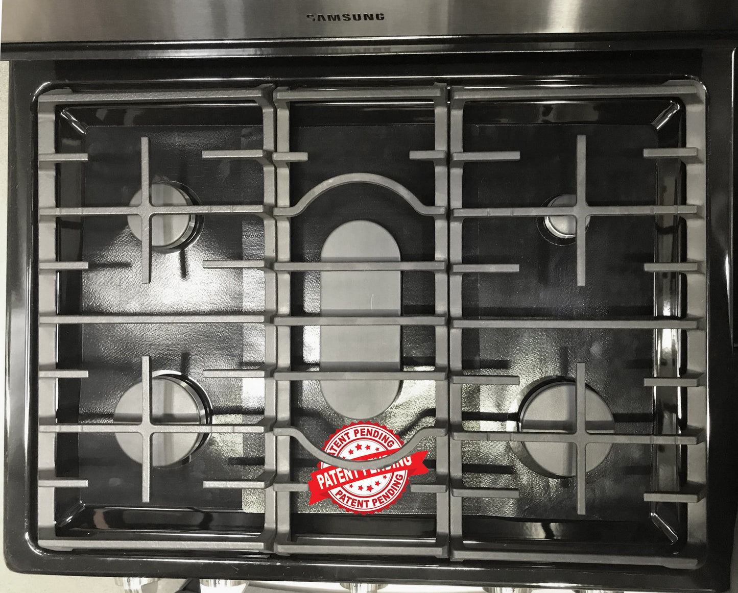 KitchenAid Stove Protector Liners - Stove Top Protector for KitchenAid Gas ranges - Customized - Easy Cleaning Stove Liners (FREE SHIPPING)