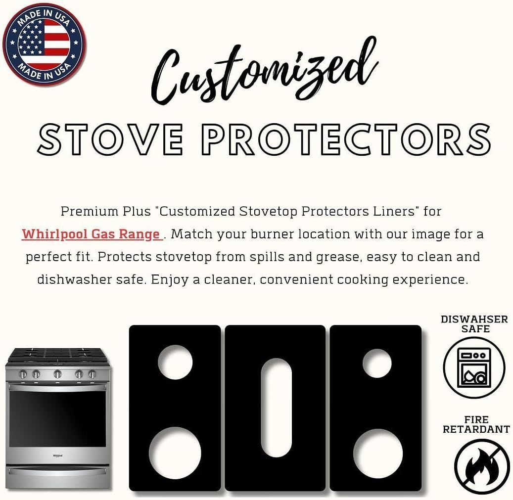 Whirlpool WEG750H0HZ0 gas stove protector liners
