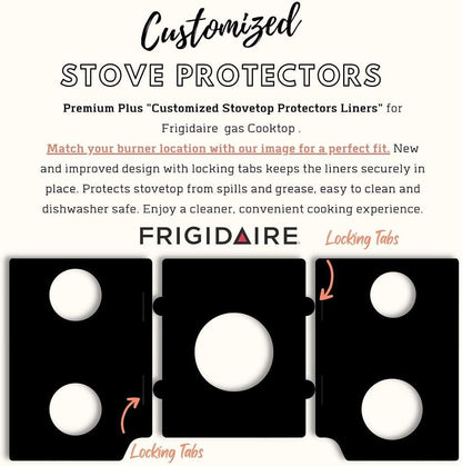 Frigidaire gas stove protector liner for model FGKMT26Y2023-406
