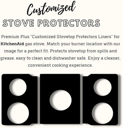 KitchenAid gas stove protector liners by Premium Plus