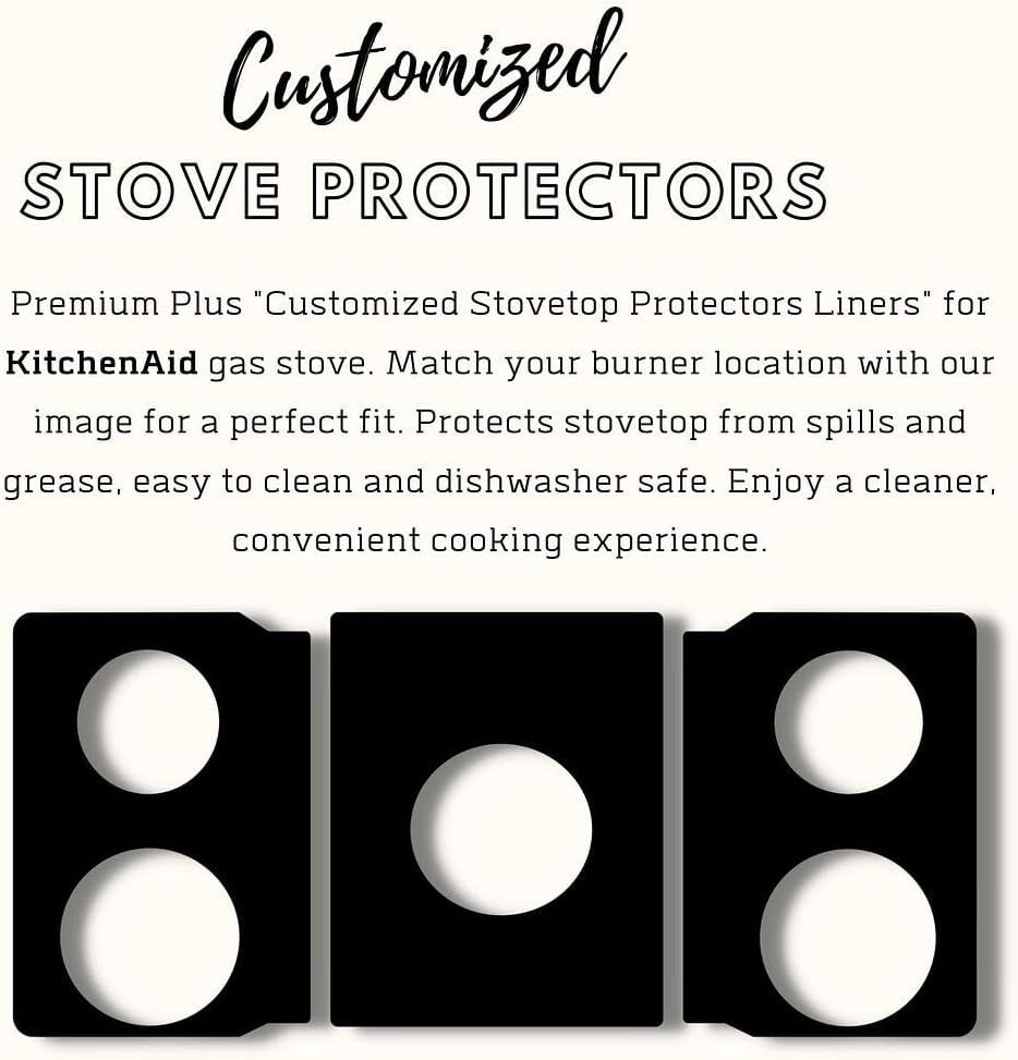 KitchenAid gas stove protector liners by Premium Plus