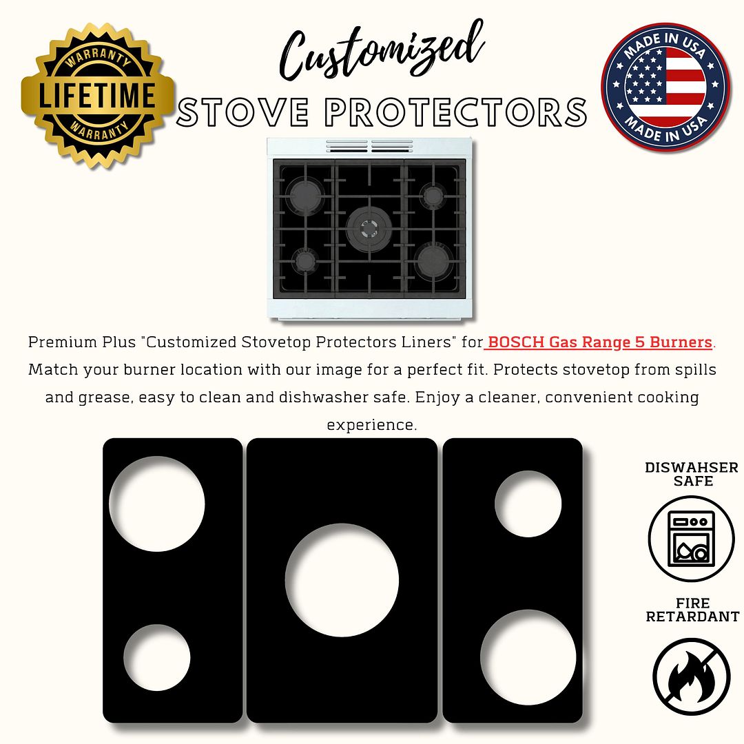 Bosch gas stove protector liner for NGMP056UC