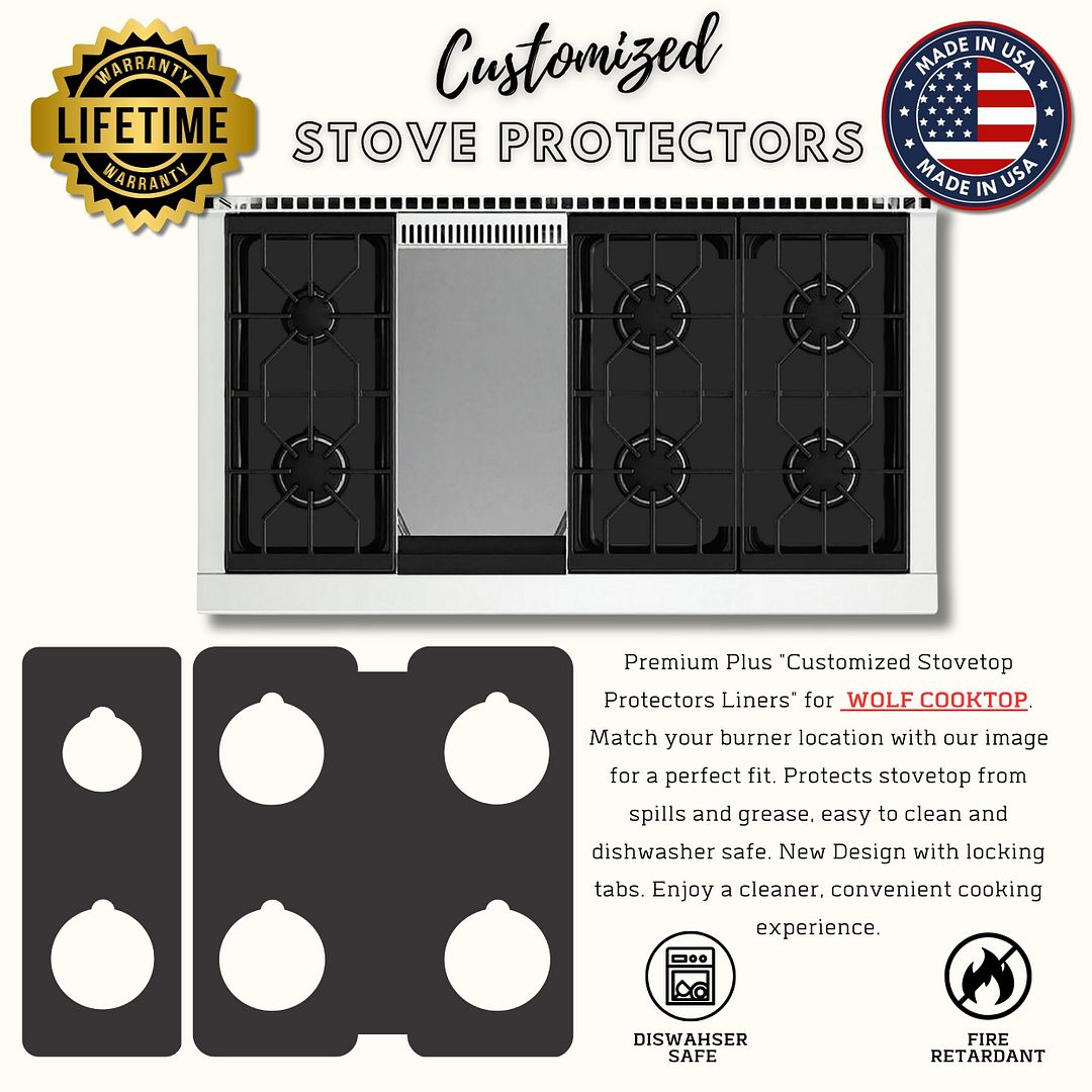 Wolf Wolf gas stove protector liner