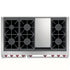 Wolf WLFT8A090725-522 gas stove protector liner