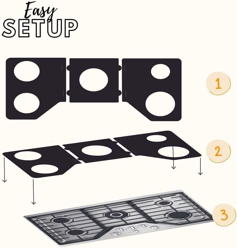 GE gas stove protector liner custom PTFE cooktop cover