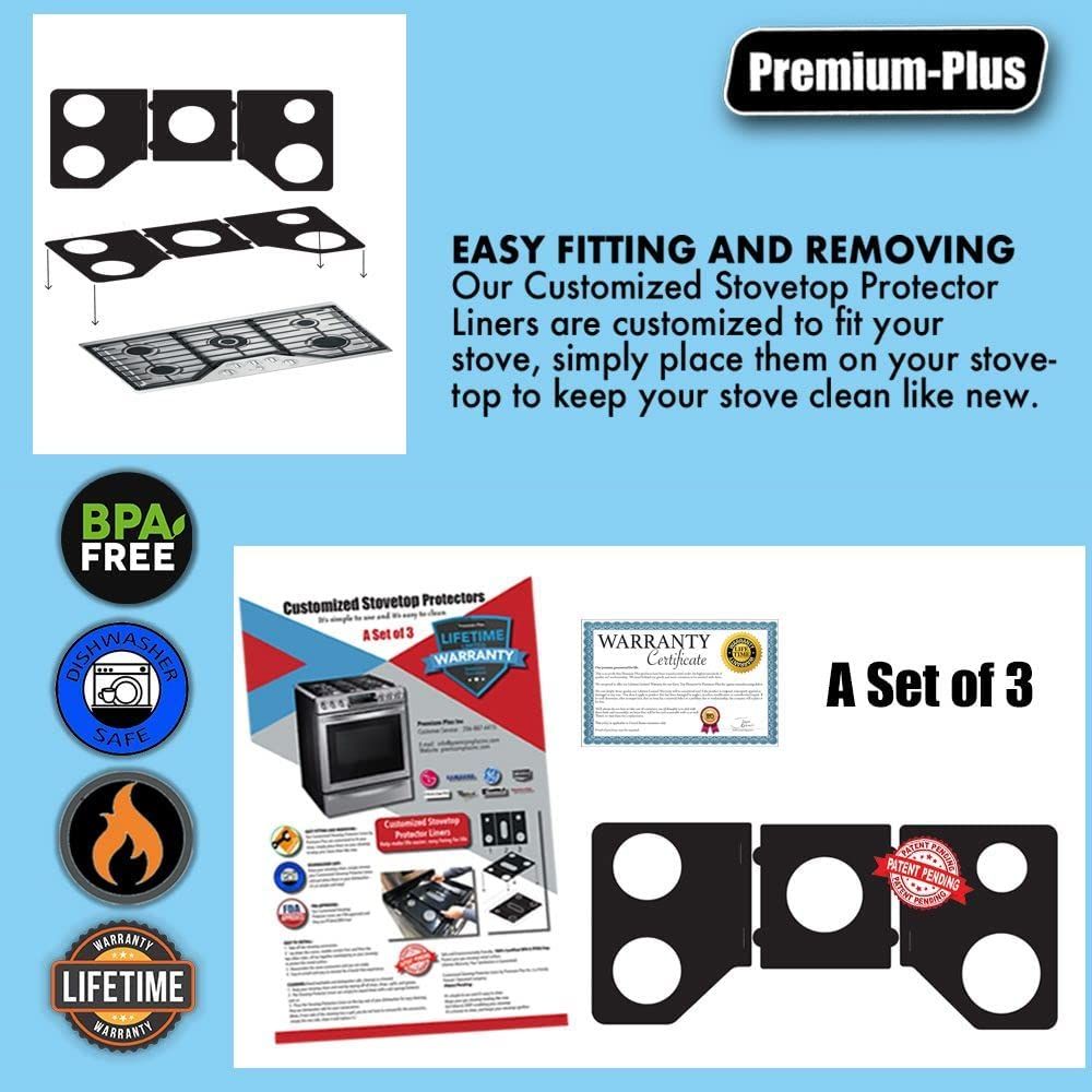 LG gas range gas stove protector liner cooktop cover
