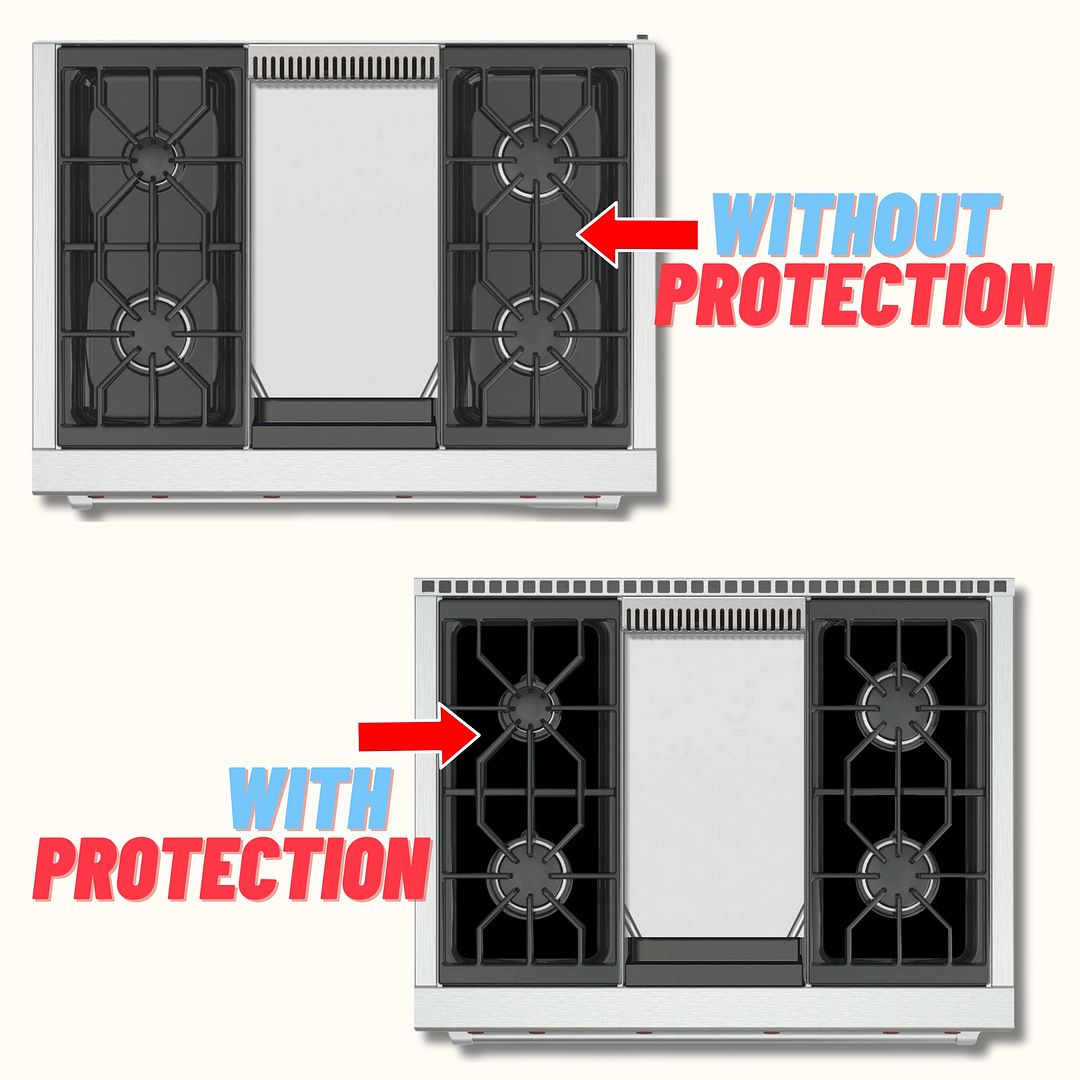 Wolf Wolf gas stove protector liner