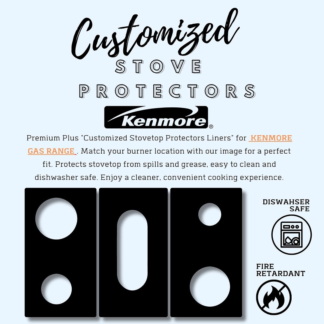 Kenmore gas stove protector liner for FEGKNT1OG-290D