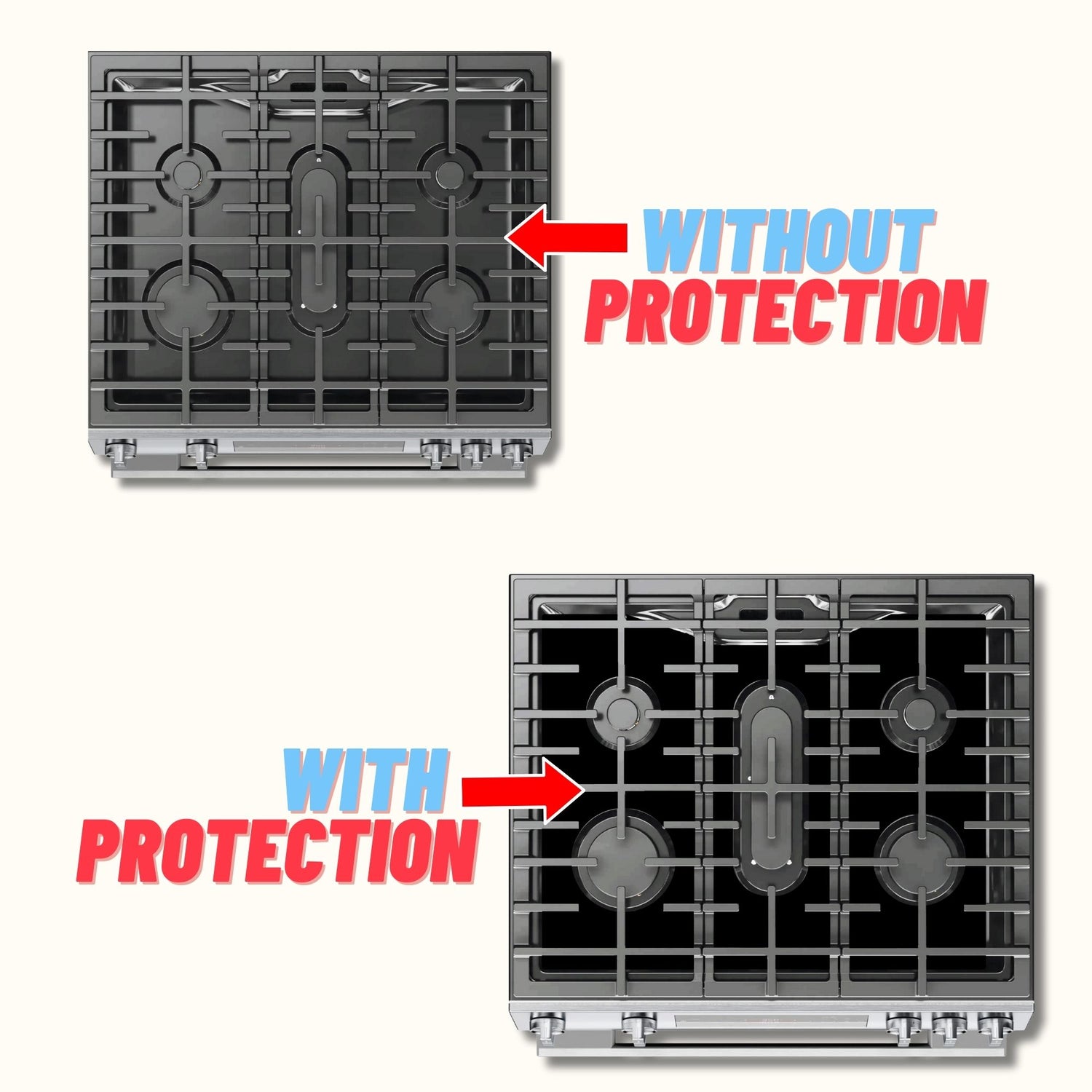Bosch gas stove protector liner for HGF1050MUC
