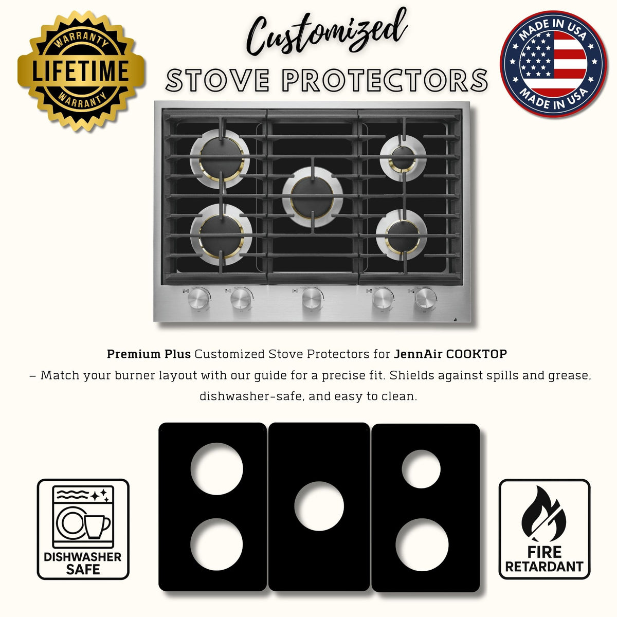 JennAir stove protector liner for JGC3530GS0