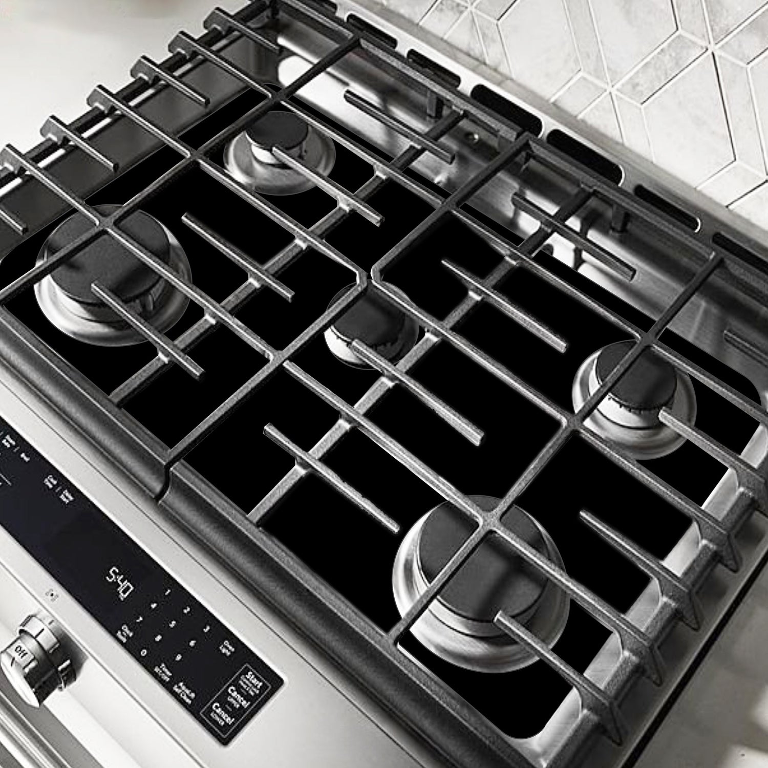 KitchenAid KSGB900ESS8 gas stove protector liners by Premium Plus