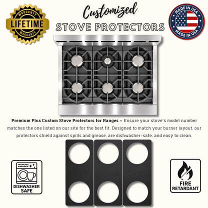 KitchenAid KFDS930SWF gas stove protector liners