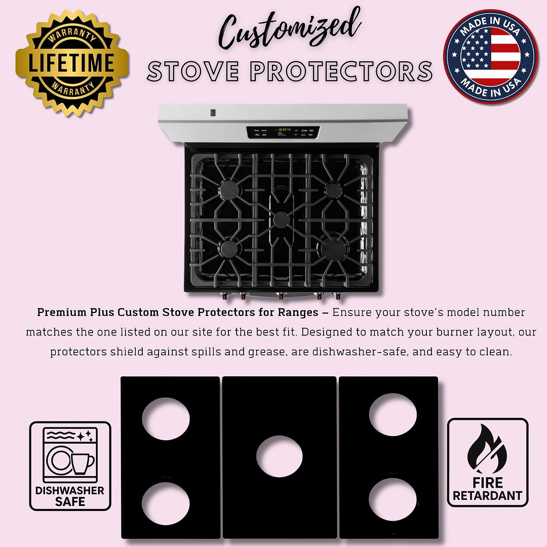 Frigidaire gas stove protector liner for model FEGT3RD-D351