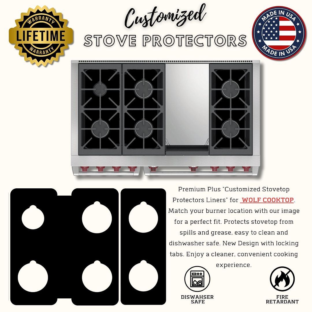 Wolf Wolf gas stove protector liner