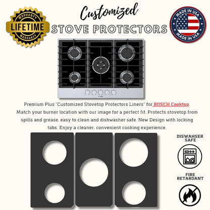 Bosch gas stove protector liner for NGM8057UC