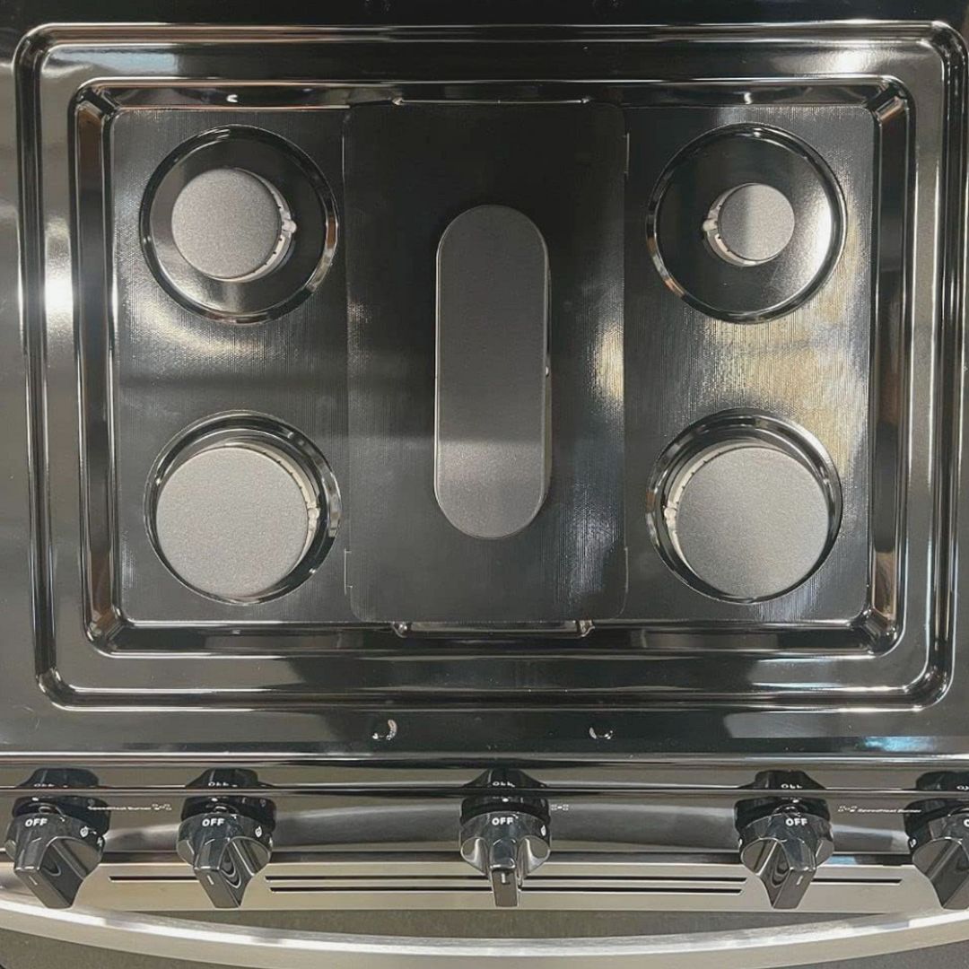 Whirlpool WFG505M0MB gas stove protector liners