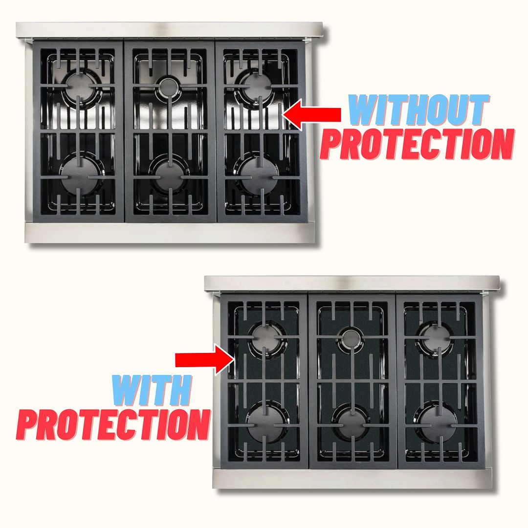JennAir JGCP436WP0 gas stove protector liner cooktop cover