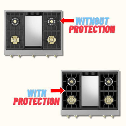 GE gas stove protector liner custom PTFE cooktop cover