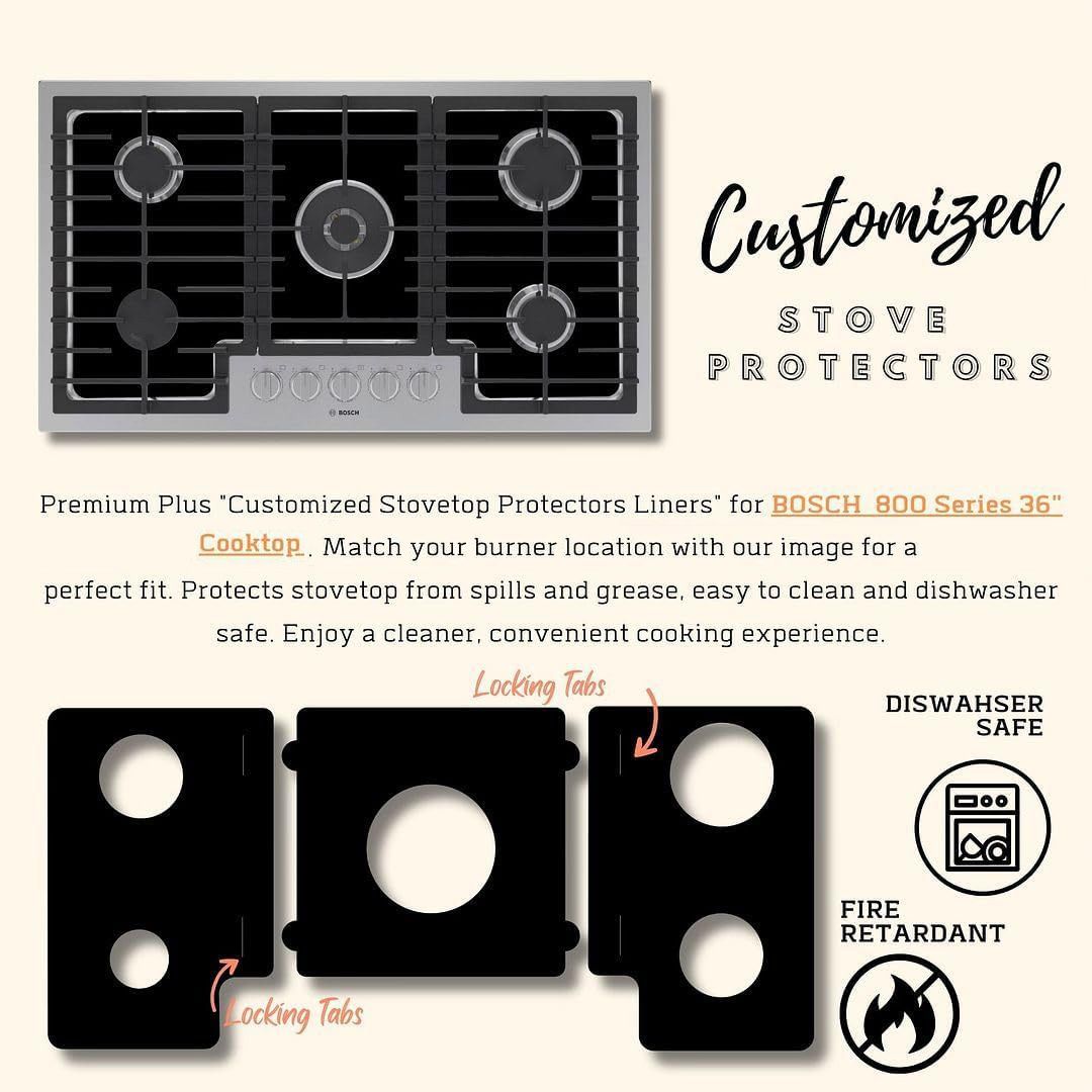 Bosch gas stove protector liner for NGM5659UC