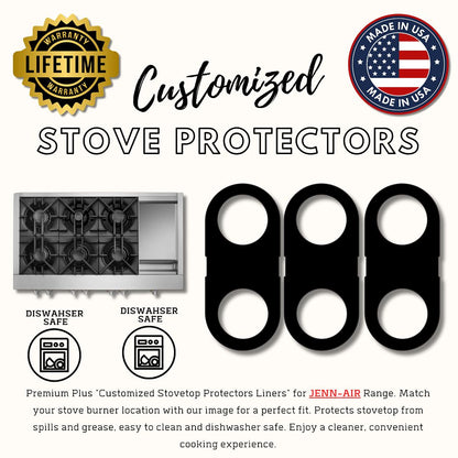 JennAir JGCP436HL00 gas stove protector liner cooktop cover
