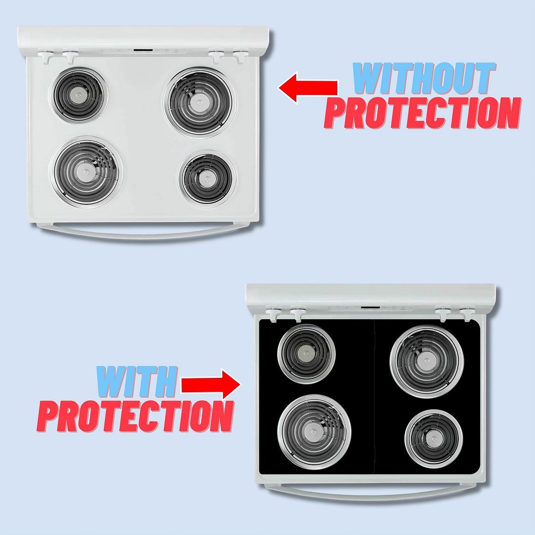 Amana gas stove protector liner by Premium Plus