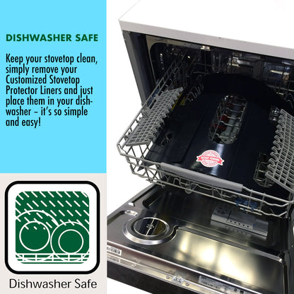 Stove Protector Liners N - Stove Top Protector for Maytag Gas ranges - Customized - Easy Cleaning Stove Liners (FREE SHIPPING)