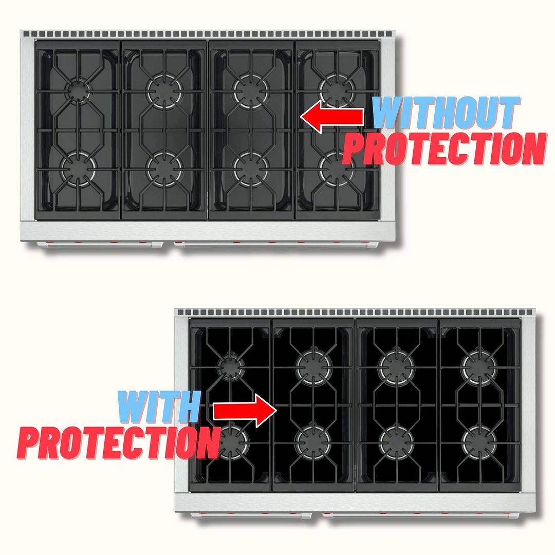 Wolf Wolf gas stove protector liner
