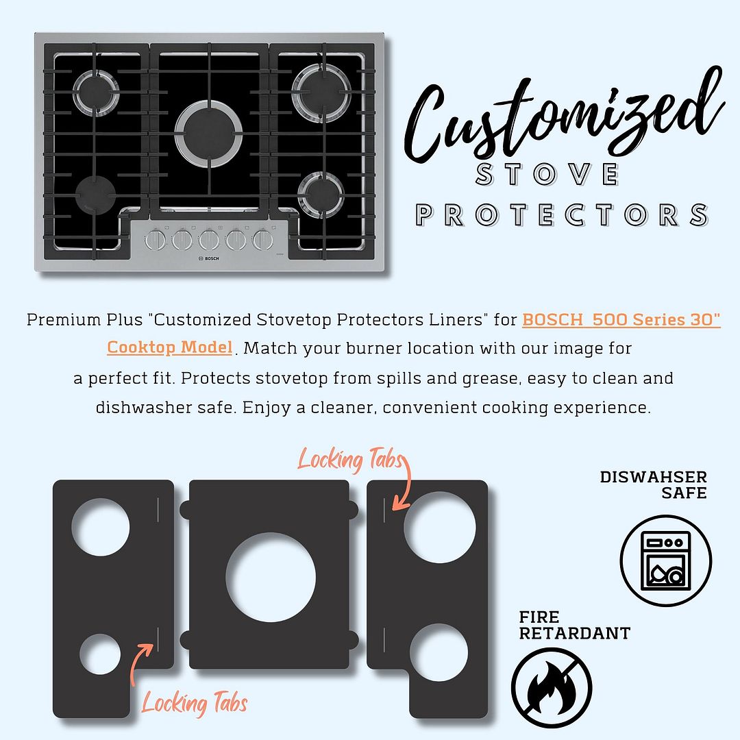 Bosch gas stove protector liner for NGMP058UC/01