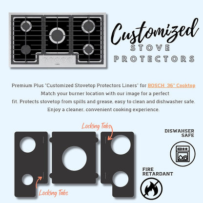 Bosch gas stove protector liner for NGM5658UC