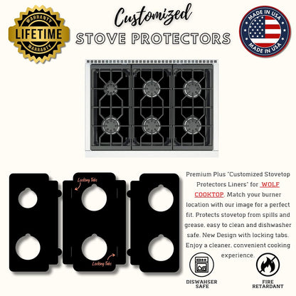 Wolf Wolf gas stove protector liner