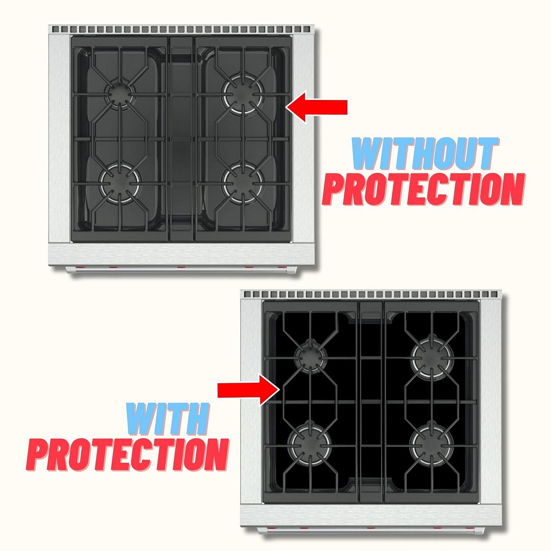 Wolf Wolf gas stove protector liner