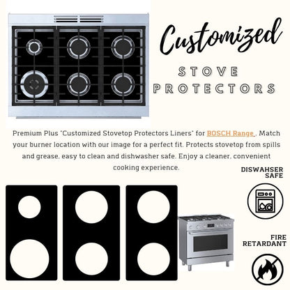 Bosch gas stove protector liner for HDS8655C02