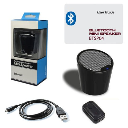 2-IN-1 Mini Portable Wireless Stereo Bluetooth Speaker with built-in Mic
