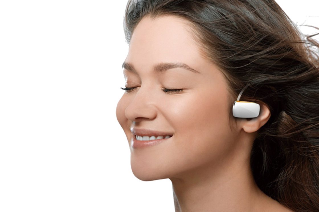 Sacool Bluetooth Headphones (White/Green)