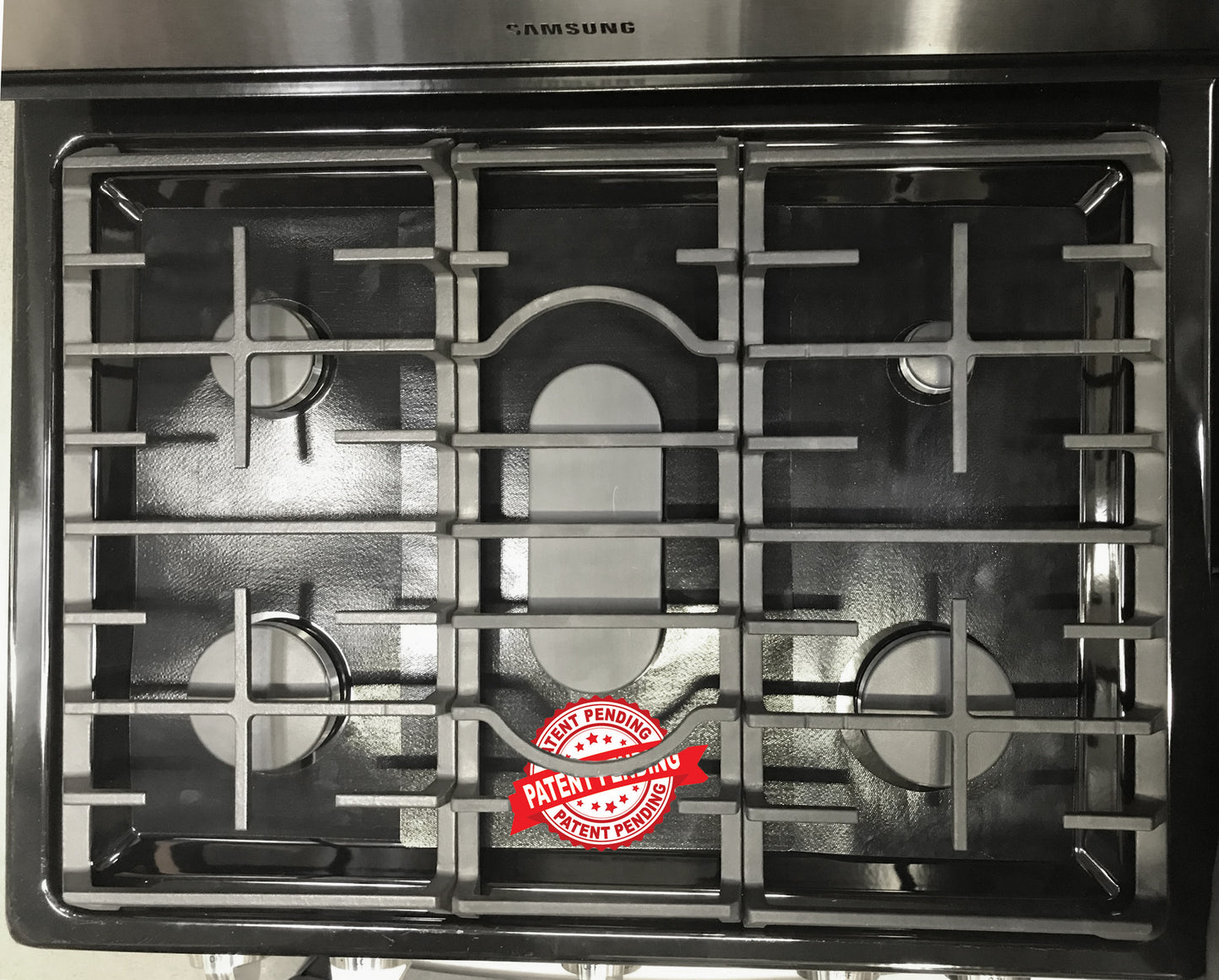 Samsung Stove Protector Liners - Stove Top Protector for Samsung Gas ranges - Customized - Easy Cleaning Stove Liners