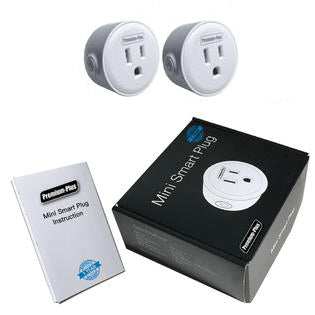 Smart Plug 2 Pack WiFi Enabled Mini Smart Switch/ Life Time Warranty
